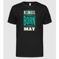 Pólómánia Kings are born in May - Férfi Alap póló