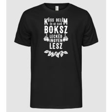 Pólómánia KÖSS BELÉM ha ingyen leckét akarsz v2 - Férfi Alap póló