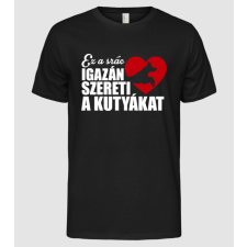 Pólómánia Kutyás srác - Férfi Alap póló férfi póló