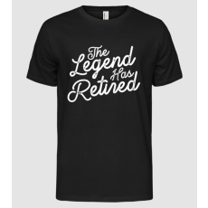 Pólómánia Legend has retired - Férfi Alap póló
