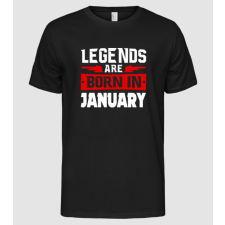 Pólómánia Legends January - Férfi Alap póló férfi póló