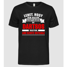 Pólómánia Lehet hogy nem vagyok szuperhős de DARTSOS - Férfi Alap póló