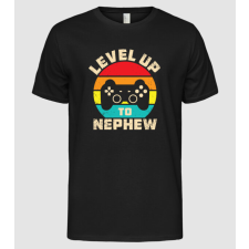 Pólómánia Level Up Nephew - Férfi Alap póló férfi póló
