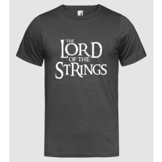 Pólómánia Lord of the Strings - Férfi Heather Póló
