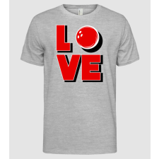 Pólómánia Love bowling - Férfi Alap póló férfi póló