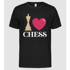 Pólómánia Love chess - Férfi Alap póló férfi póló