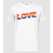 Pólómánia Love pride - Férfi Alap póló férfi póló