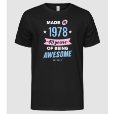 Pólómánia made in 1978 - 40 years of being awesome - Férfi Alap póló férfi póló