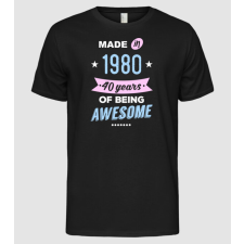 Pólómánia made in 1980 - 40 years of being awesome - Férfi Alap póló férfi póló