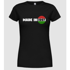 Pólómánia made in 1997 retro vintage hungary - Női Kerek nyakú Póló