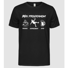 Pólómánia Mai napi program mászás - Férfi Alap póló