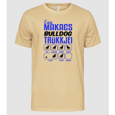 Pólómánia Makacs Franciabulldog - Férfi Alap póló férfi póló