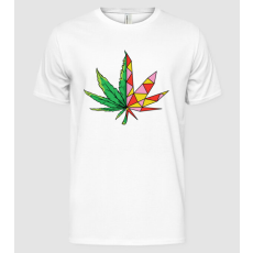 Pólómánia Marijuana levél - Férfi Alap póló