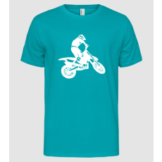 Pólómánia mbiker - Férfi Alap póló