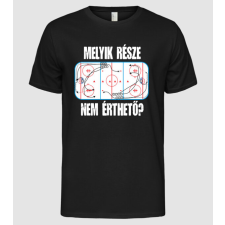 Pólómánia Melyik része nem érthető? - Férfi Alap póló férfi póló