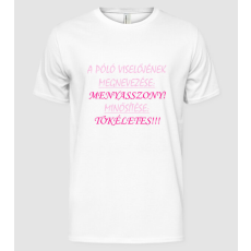 Pólómánia Menyasszony - Férfi Alap póló