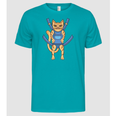 Pólómánia Mérges Cica - Férfi Alap póló