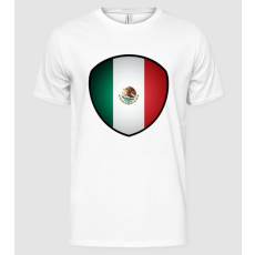 Pólómánia MEX-jabulani-flag - Férfi Alap póló