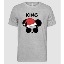 Pólómánia mickey santa king - Férfi Alap póló férfi póló