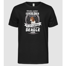 Pólómánia Minden ember egyenlő de csak a legjobbak lesznek beagle gazdik - Férfi Alap póló