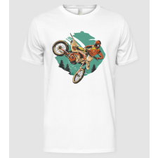 Pólómánia Motorcross motoros - Férfi Alap póló férfi póló