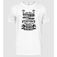 Pólómánia Motoros Nagymama - Férfi Alap póló