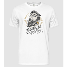 Pólómánia Movember Keep them grow No Shave November - Férfi Alap póló férfi póló