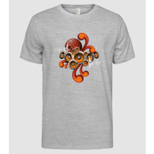 Pólómánia Music Design Orange - Férfi Alap póló férfi póló