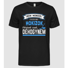 Pólómánia Nem mindig élvezem HOKI - Férfi Alap póló