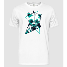 Pólómánia Neon Panda - Férfi Alap póló férfi póló