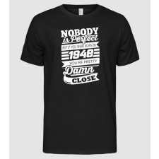 Pólómánia nobody is perfect 1948 - Férfi Alap póló férfi póló