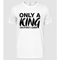 Pólómánia Only a King - Férfi Alap póló