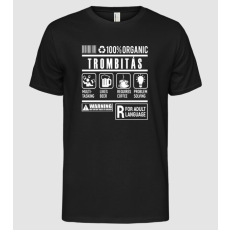 Pólómánia Organic trombitás - Férfi Alap póló