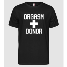 Pólómánia Orgasm Donor - Férfi Alap Póló