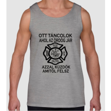 Pólómánia Ott táncolok ahol az ördög jár - Férfi Ujjatlan Trikó férfi póló