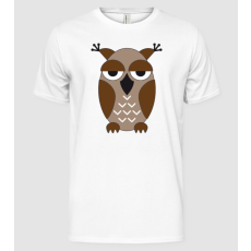 Pólómánia owl-02 - Férfi Alap póló