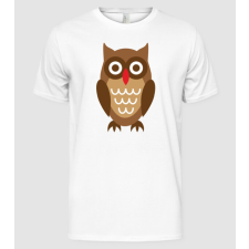 Pólómánia owl-08 - Férfi Alap póló férfi póló