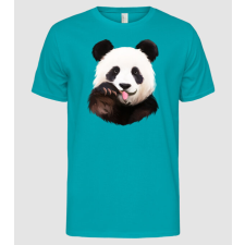 Pólómánia Panda face - Férfi Alap póló férfi póló