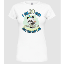 Pólómánia PANDASTIC 20 - Női Kerek nyakú Póló női póló