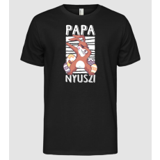 Pólómánia Papa nyuszi - Férfi Alap póló