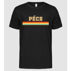 Pólómánia Pécs csíkok - Férfi Alap póló