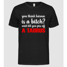 Pólómánia Piss of a TAURUS - Férfi Alap póló