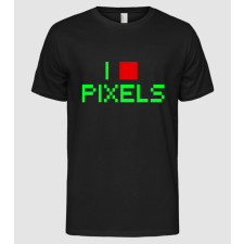 Pólómánia pixels - Férfi Alap póló férfi póló