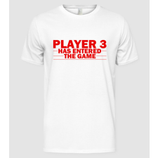 Pólómánia Player 3 entered the game - Férfi Alap póló férfi póló