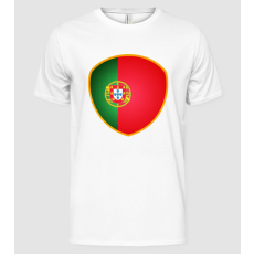 Pólómánia POR-jabulani-flag - Férfi Alap póló