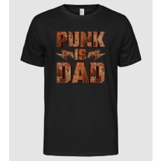 Pólómánia PUNK IS DAD - Férfi Alap póló