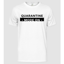 Pólómánia Quarantine mode on - Férfi Alap póló férfi póló