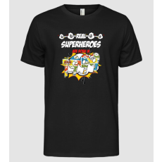 Pólómánia real superheroes are born in 1999 - Férfi Alap póló