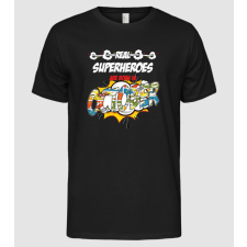 Pólómánia real superheroes are born in october - Férfi Alap póló férfi póló