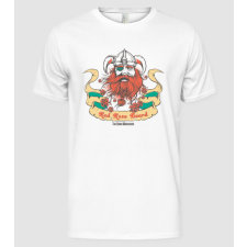 Pólómánia Red Rose Beards - Szakáll Harcos - Férfi Alap póló férfi póló